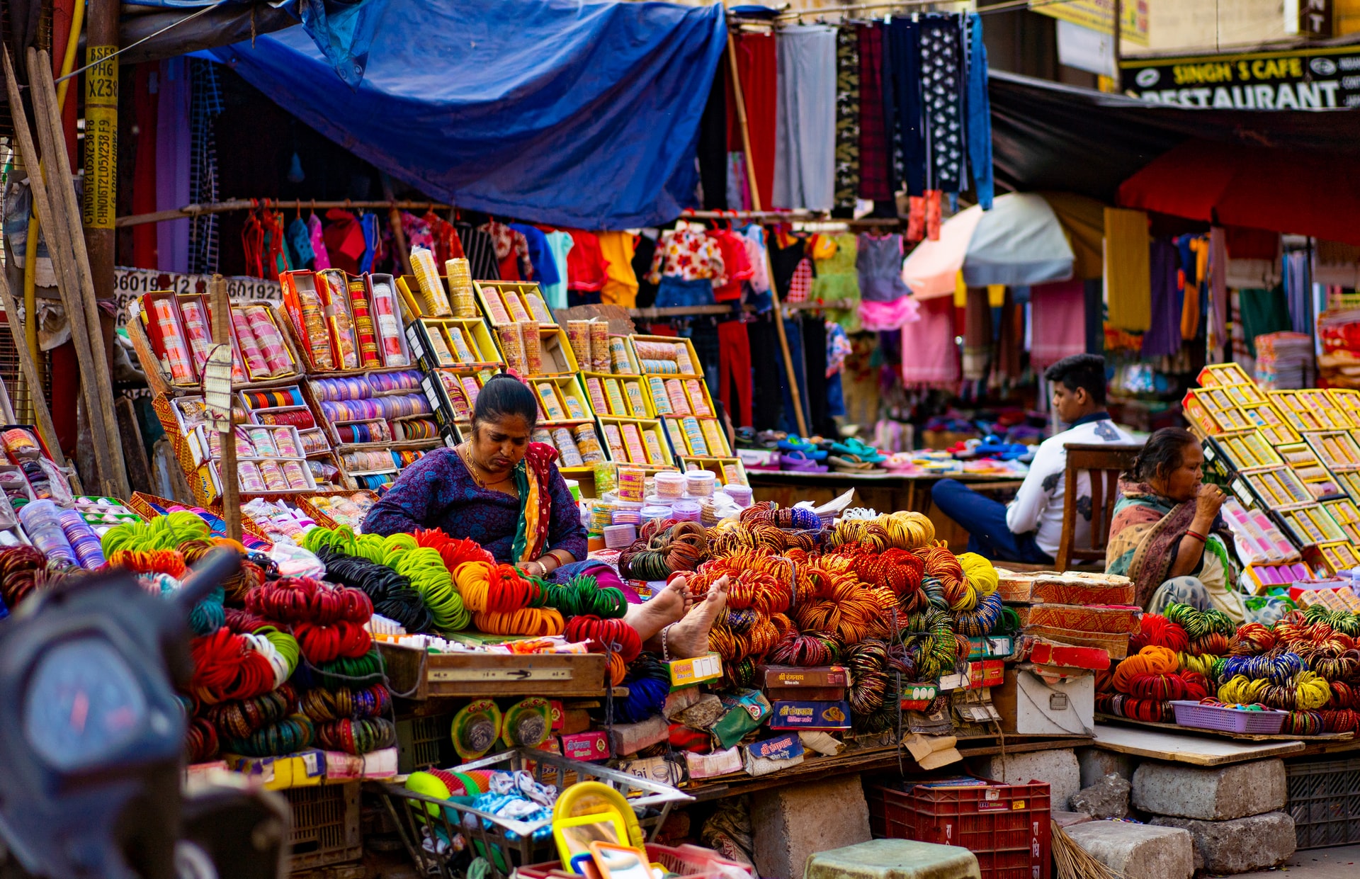 Bazaar in Delhi
